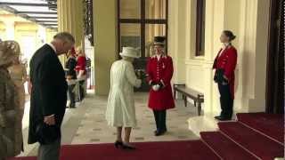 Royal Procession to Buckingham Palace - Diamond Jubilee