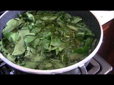 Belizean Fried Callaloo