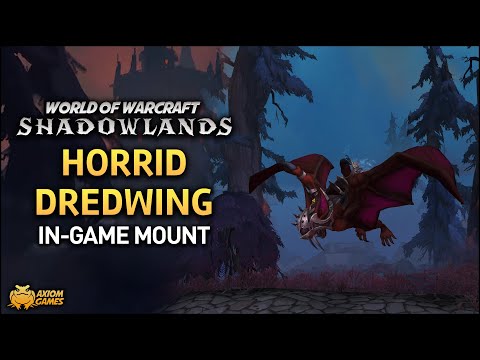 WoW: Shadowlands - Horrid Dredwing Mount