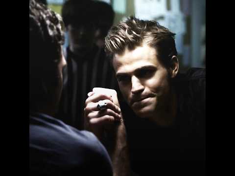 Stefan arm wrestles with a werewolf | The vampire diaries - S2.E2 #movieclips #shorts