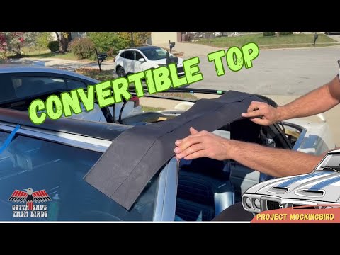 Convertible top installation Firebird or Camaro first generation