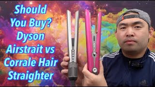 Should You Buy? Dyson Airstrait vs Corrale Hair Straighter