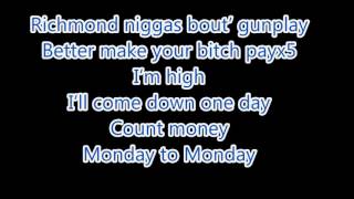Berner - Gunplay Ft. Wiz Khalifa & Hollywood (Remix) Lyrics