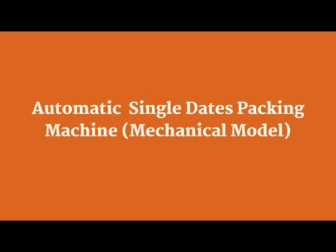 Automatic Form, Fill and Seal Machine (Mechanical Model)