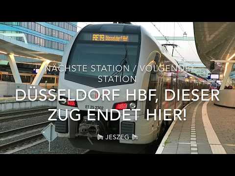 [Abellio Rail NRW] New annoucements RE 19 Arnhem Central station - Düsseldorf Hbf