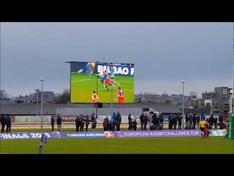 Connacht v Oyonnax European Rugby Challange Cup January 20th 2018