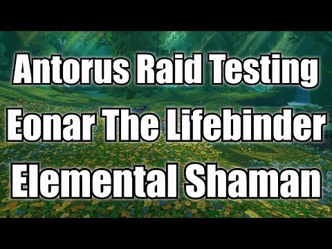 Antorus 7.3.5 Testing - Eonar the Lifebinder Normal - Elemental Shaman POV