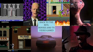 Back to the 80s! Movies and TV that Made It Into Video Games!
