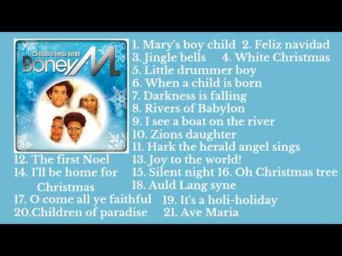 Boney M's Best Christmas Songs All Time: A Festive Melody Mix! 🎶🎄"