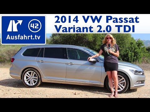 2014 Volkswagen VW Passat Variant 2.0 TDI 4MOTION Highline - Buyer's Guide, Test, Review