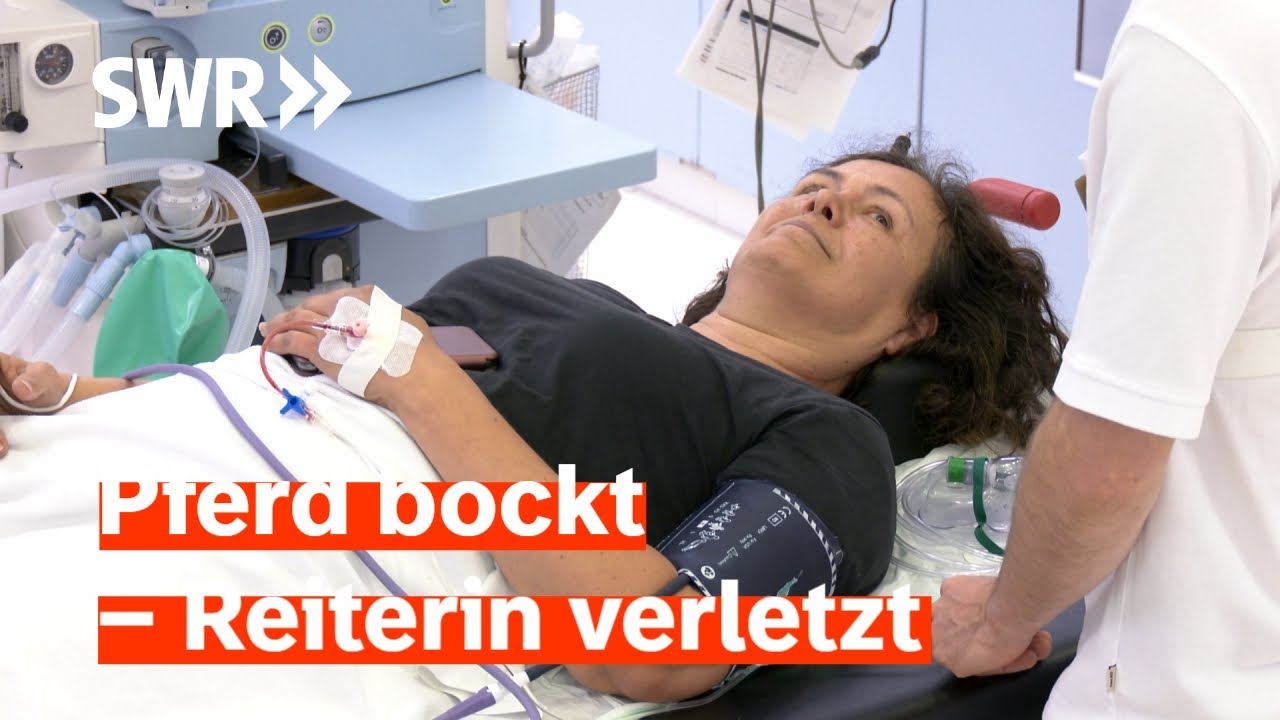 Reiterin stürzt vom Pferd | Die Unfallklinik
