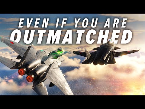 F-15 Eagle VS SU-47 Berkut Dogfight | DCS World