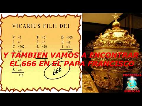 EL PAPA FRANCISCO EL 666 Nelson Berrú
