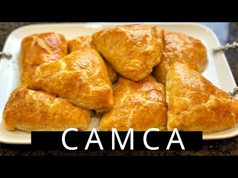 Вкусная домашняя самса с курицей. Быстрый рецепт