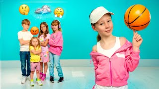 Nastya and her friends are having fun