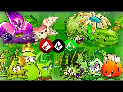 Random 4 Team Plants Enforce + Spear + Arma - Who Will Win? - PvZ2 10.4.1 Team Plants Battles
