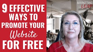 9 Effective Ways to Promote Your Website for Free