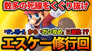 【スマブラSP】“ガン逃げ”卒業！？エスケーがついに“ガン攻め”スタイルに進化！修行の成果がヤバい…！【スマブラ スイッチ】