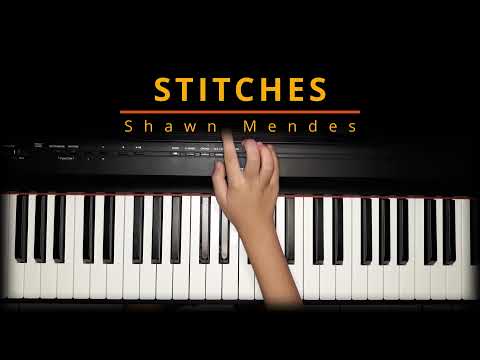 Stitches - Shawn Mendes || How to play piano