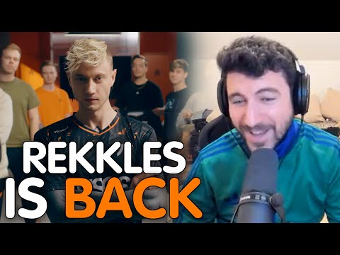 FNATIC (REKKLES) ROSTER REVEAL VIDEO - YamatoCannon Reacts