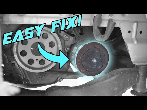 Fixing My Sentra's AC - Compressor Clutch Replacement