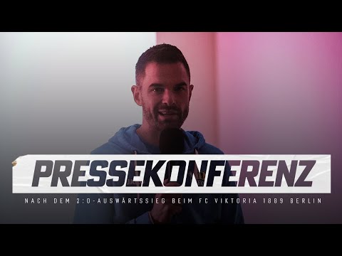 Chemnitzer FC | Pressekonferenz nach dem Auswärtsspiel beim FC Viktoria 1889 Berlin