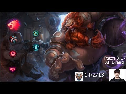 Gragas vs Lee sin - AF Dread -LCK challenger replay
