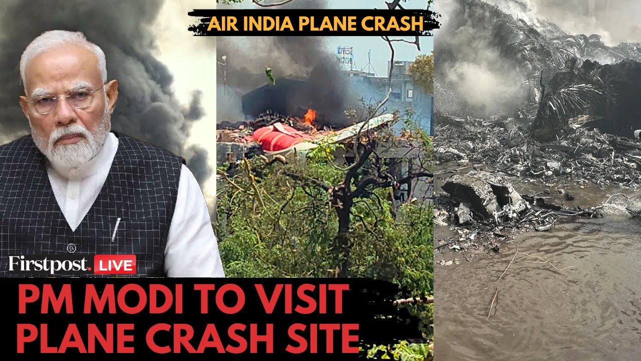 Ahmedabad Plane Crash LIVE: PM Modi to Visit Crash Site as Air India Confirms 265 Dead,1 Survivor