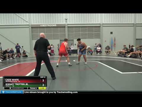 285 Lbs Round 2 (8 Team) - Cade White, Oklahoma Blue Vs Rodney Trotter Jr., Texas A 1900