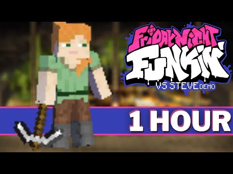 Hemmy Playing - OVERSEEN - FNF 1 HOUR Songs (FNF Mod Music OST Vs Steve Minecraft Song) Friday Night Funkin