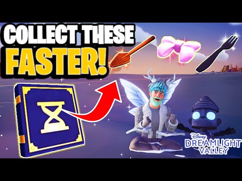 Fastest way to craft TIMEBENDING Manuals! (Tips and Secrets)  | Dreamlight Valley