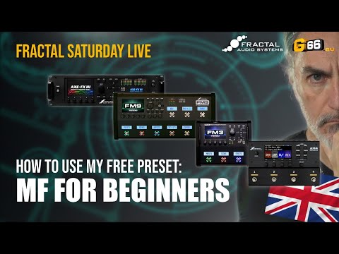 How To use my Free Fractal Preset: MF FOR BEGINNERS