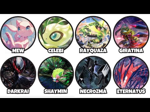 Every Legendary and Mythical Pokemon explained in 1 Hour and 24 Minutes