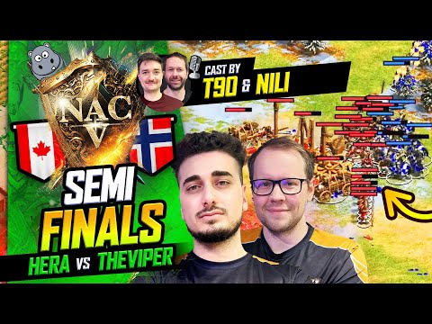 NAC 5 | Hera vs TheViper - Semifinals with Nili & T90