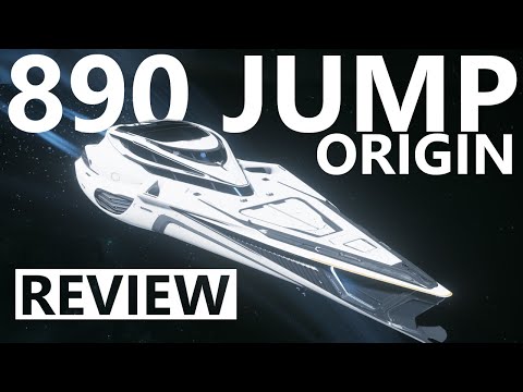 Star Citizen 4.1/4.0.2 - 10 Minutes More or Less Ship Review - ORIGIN 890 JUMP