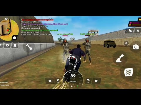 Pissing the ARMY off 😈 Vibe City RP for killing me for no reason passing by that road by their base