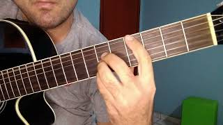 THE SHINING OF THE SUN - como tocar la guitarra