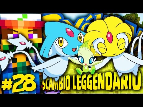 UNO SCAMBIO DI POKEMON LEGGENDARIO! ED EVOLUZIONE! - Minecraft PIXELMON ITA EP.28