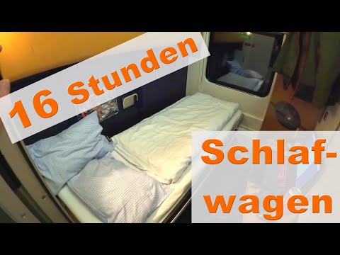 16 Stunden Schlafwagen - Wien Genua im ÖBB Nightjet Nachtzug