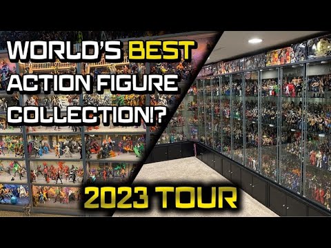 MASSIVE Action Figure Collection Tour For 2023! Big Updates! New Rooms!