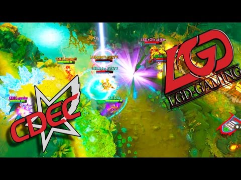 CDEC vs LGD Game 2 Dota 2 Highlights The Frankfurt Major 2015  Upper Bracket Quarter Finals