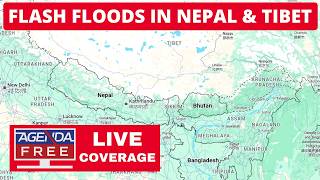 Flash Floods in Nepal & Tibet, Hundreds Missing - LIVE Breaking News Coverage