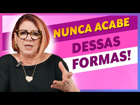 Como terminar um relacionamento?