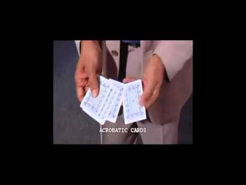 Acrobatic Cards Trick by Uday