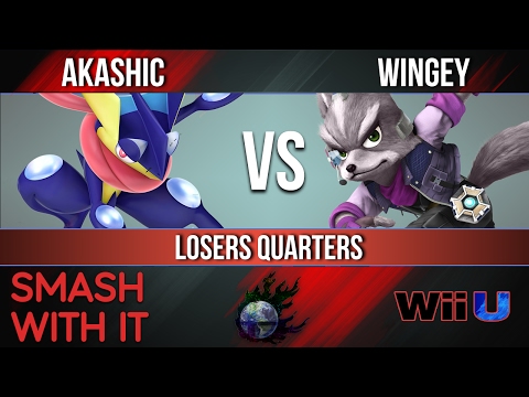SWI 66 - Akashic (Greninja) vs. Wingey (Fox) - Losers Quarters - Smash Wii U