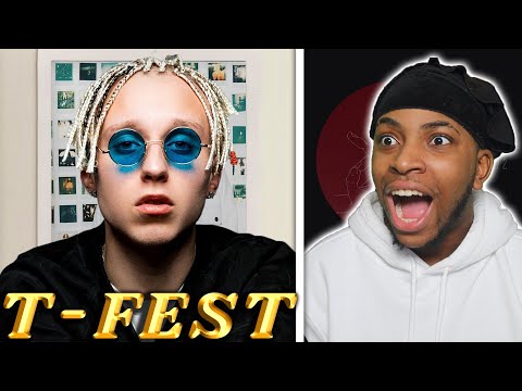 FIRST TIME REACTING TO T-FEST || HE'S ANOTHER TORY LANEZ 😍(UKRAINIAN  RAPPER )