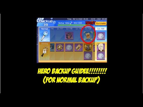Hero Backup Guide!!!! (For the F2P ones) | One Punch Man The Strongest