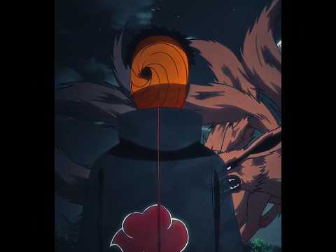 Obito Summoned Kurama 💀🔥 - Obito Edit | Nakama, Mc Staff - Mente ma (Slowed & Reverb)