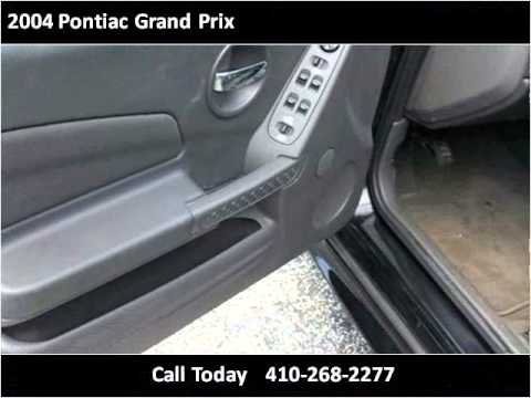 2004 Pontiac Grand Prix Used Cars Washington DC MD
