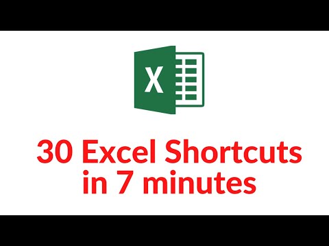 25 Advanced Excel Shortcuts